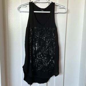 Mossimo Sequin Detail Tank - Sz XS